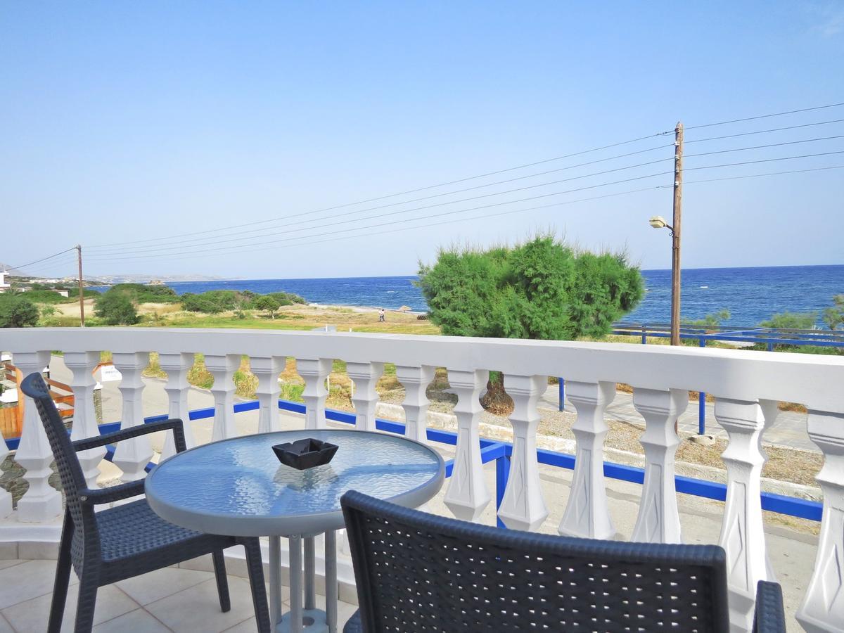 Loukas Beach Rooms Kiotari Eksteriør billede