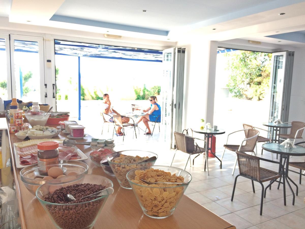 Loukas Beach Rooms Kiotari Eksteriør billede